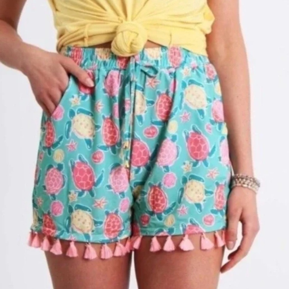 Simply Southern Women’s Turtle Pajama Shorts